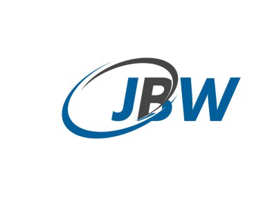 JBW harfleri modern zarif logo tasarımı