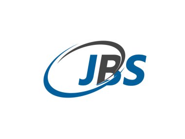 JBS harfleri yaratıcı modern zarif logo tasarımı
