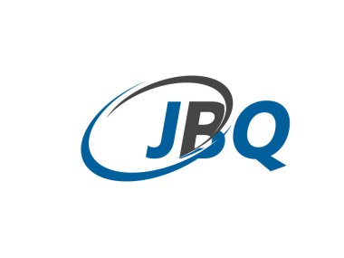 JBQ harfleri yaratıcı modern zarif logo tasarımı