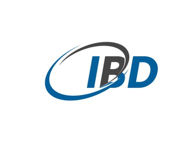 IBD harfleri modern zarif logo tasarımı 