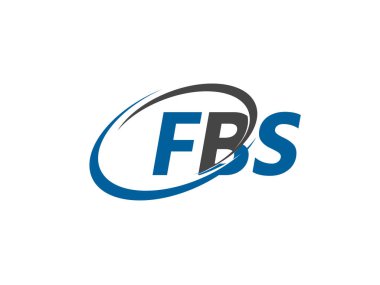 FBS harfleri yaratıcı modern zarif logo tasarımı