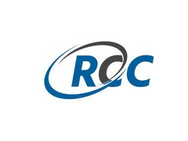 RCC harfleri yaratıcı modern zarif logo tasarımı