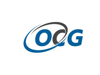 OCG harfleri yaratıcı modern zarif logo tasarımı