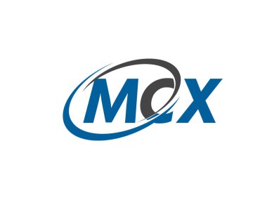 MCX harfleri modern zarif logo tasarımı