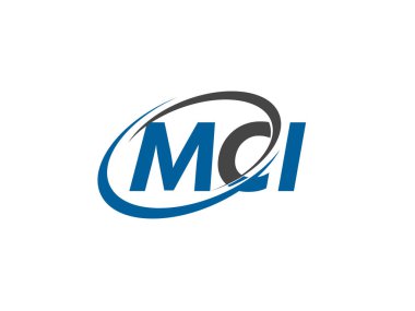 MCI harfleri modern zarif logo tasarımı
