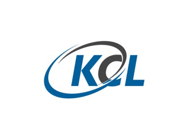 KCL harfi yaratıcı modern zarif logo tasarımı