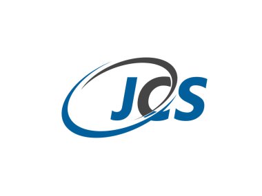JCS harfi yaratıcı modern zarif logo tasarımı