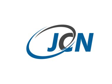 JCN harfi yaratıcı modern zarif logo tasarımı