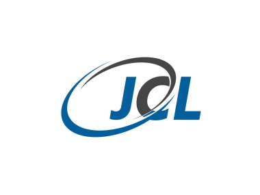 JCL harfi yaratıcı modern zarif logo tasarımı