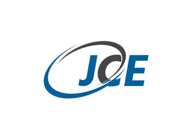 JCE mektup yaratıcı modern zarif logo tasarımı