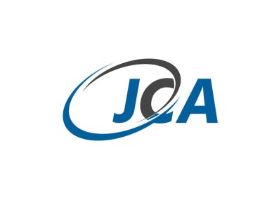 JCA mektup yaratıcı modern zarif logo tasarımı