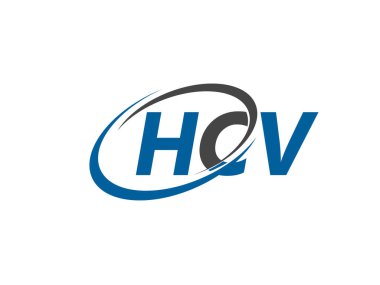 HCV harfi yaratıcı modern zarif logo tasarımı