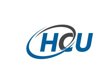 HCU harfi modern zarif logo tasarımı