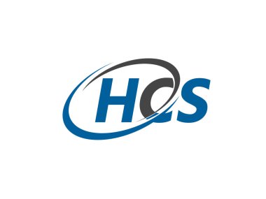 HCS harfi yaratıcı modern zarif logo tasarımı