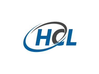 HCL harfi yaratıcı modern zarif logo tasarımı