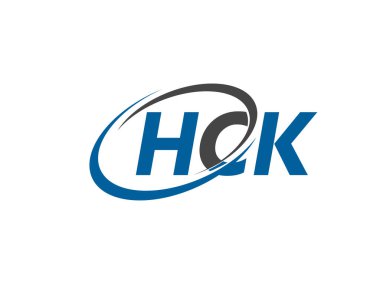 HCK harfi yaratıcı modern zarif logo tasarımı