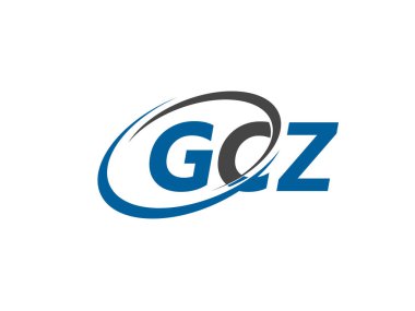 GCZ harfi yaratıcı modern zarif logo tasarımı