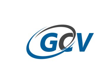 GCV harfi yaratıcı modern zarif logo tasarımı