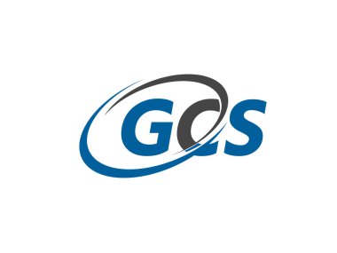 GCS harfi yaratıcı modern zarif logo tasarımı