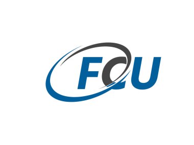 FCU harfleri modern zarif logo tasarımı.