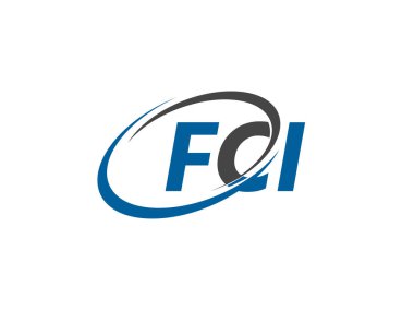 FCI harfleri modern zarif logo tasarımı