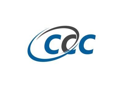 CCC harfleri modern zarif logo tasarımı.