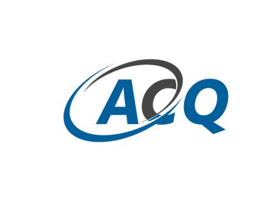 ACQ harfleri yaratıcı modern zarif logo tasarımı