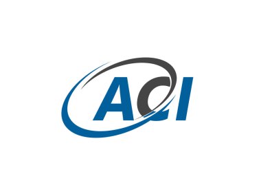 ACI harfleri modern zarif logo tasarımı