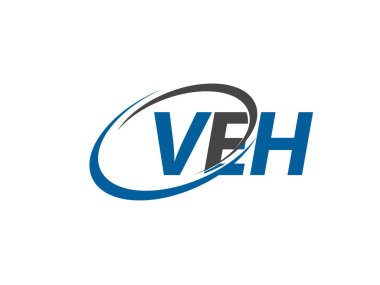 vektör illüstrasyon, logo tasarımı ve harfleri veh