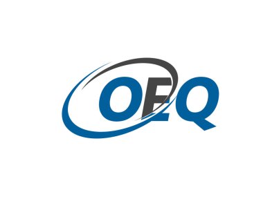 OEQ harfi yaratıcı modern zarif logo tasarımı 