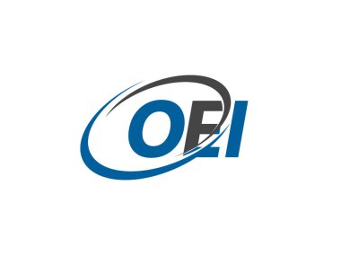 OEI mektup yaratıcı modern zarif logo tasarımı 