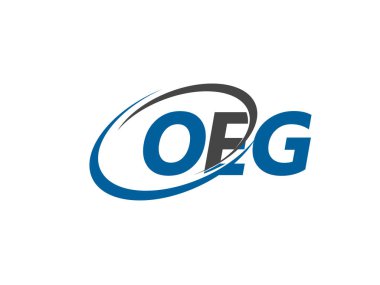 OEG harfi yaratıcı modern zarif logo tasarımı 