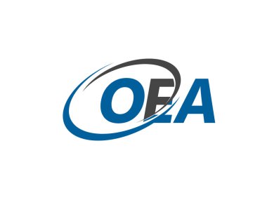 OEA harfi modern zarif logo tasarımı 