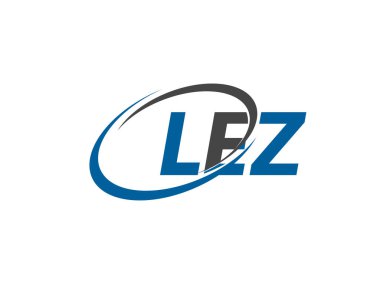 LEZ harfi yaratıcı modern zarif logo tasarımı 