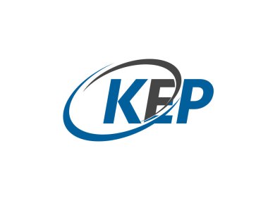 KEP harfi yaratıcı modern zarif logo tasarımı 