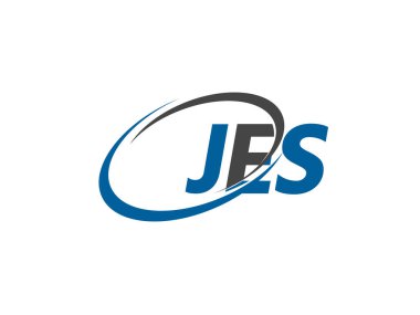 JES harfi yaratıcı modern zarif logo tasarımı 