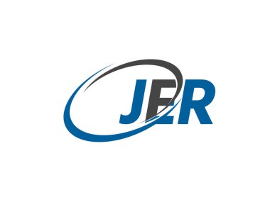 JER mektup yaratıcı modern zarif logo tasarımı 