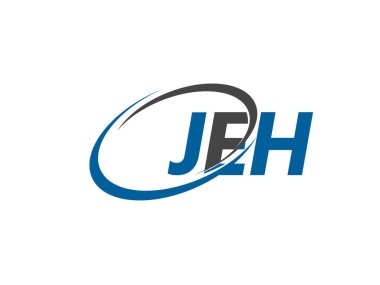 JeH harfli modern zarif logo tasarımı 