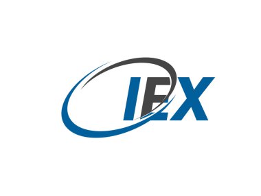 IEX harfi yaratıcı modern zarif logo tasarımı 
