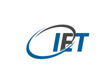 IET harfi yaratıcı modern zarif logo tasarımı 