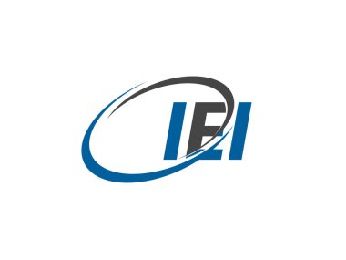 IEI mektup yaratıcı modern zarif logo tasarımı 