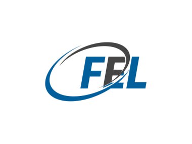 FEL mektup yaratıcı modern zarif logo tasarımı 