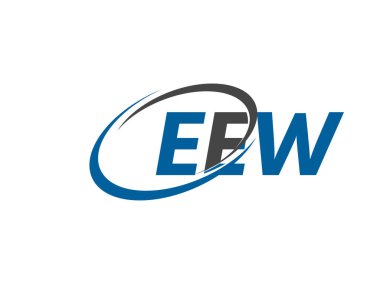 EEW harfli, modern, zarif logo tasarımı 