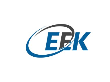 EEK harfi yaratıcı modern zarif logo tasarımı 