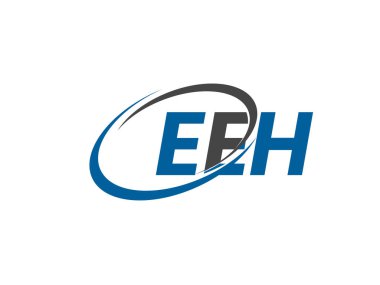EEH harfi, modern zarif logo tasarımı 