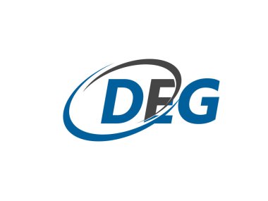 DEG harfi yaratıcı modern zarif logo tasarımı 