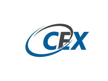 CEX harfi yaratıcı modern zarif logo tasarımı 