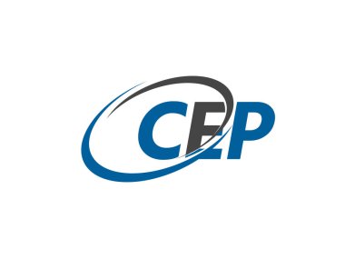 CEP harfi yaratıcı modern zarif logo tasarımı 