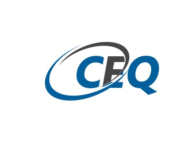 CEQ harfi modern zarif logo tasarımı 