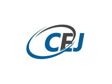 CEJ harfli modern zarif logo tasarımı 